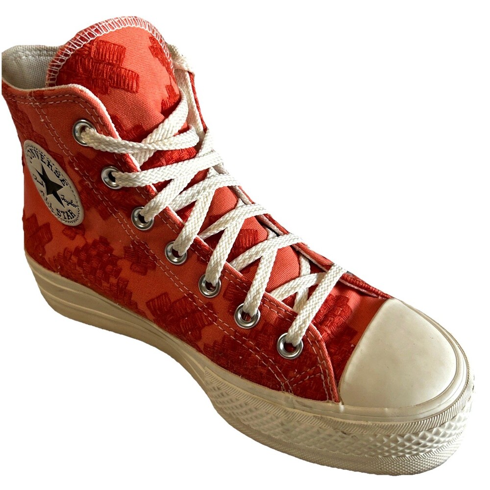 Converse Chuck Taylor All Star Lift Hi Platform Women 6.5 Tonal Embroidery - Picture 2 of 16